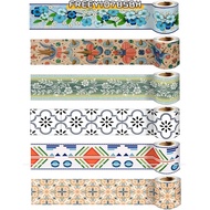 FREEYIO785BH Waist Line, Self Adhesive Waterproof Skirting Line, Decorative Wallpaper Wall Sticker K