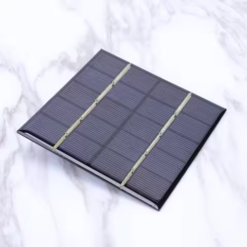 3W 5V Solar Charging Panel Solar Panel Charger Phone Power Bank for Solar Light for 3.7V Battery 3-5