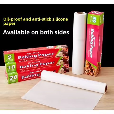 Parchment Paper Baking Sheets, Non-Stick Precut Baking Parchment, for Baking Grilling Air Fryer Stea