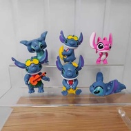 F 6 Models Of 12Th Generation Stitch Characters With A Height Of Approximately 5-10.5Cm And A W