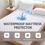 Waterproof Mattress Protector, Fitted Sheet Waterproof Mattress Cover, Breathable &amp; Noiseless Mattress Pad, With Deep Pocket
