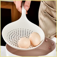Colander Draining Scoop Large Strainer Spoon Pasta Strainer Strainer Scoop Colander Long Handle Food