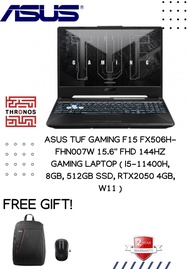 Asus TUF Gaming F15 FX506H-FHN007W 15.6'' FHD 144Hz Gaming Laptop