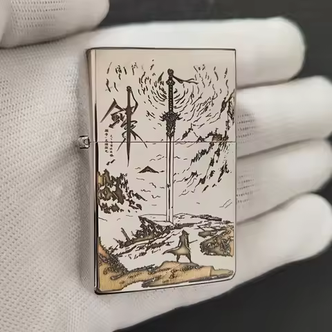 Zorro Various Models of Carving Swords, Kerosiene Lighter 902 White Nickel 799 Aloud 790 Third Gener