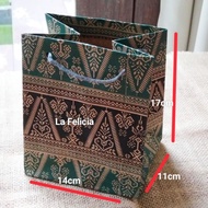 La Felicia Paperbag Donut Jar Mug Batik Motif
