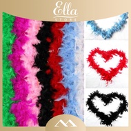 [ELLA] 2M Feather Boa Strip Fluffy Craft Costume Hen Night Dressup Wedding Fancy Party