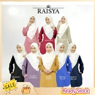 🔥4 Helai RM105🔥HAZEL TD Raisya Jersey Tshirt Muslimah Labuh Baju Wanita Tshirt Wanita Murah Plus Siz