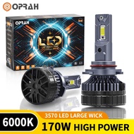 Oprah S80 170W High Power Super Bright H4 LED Headlight H11 Headlight H1 H7 9005 9006 9012 Car Headl