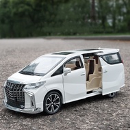 【READY STOCK】1:24 Toyota Alphard Accessories Diecasts Car Model MPV Vehicle alloy alphard accessories Alloy Car