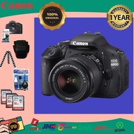 CANON EOS 600D KIT 18-55MM IS II / KAMERA CANON 600D - ORIGINAL &amp; BARU