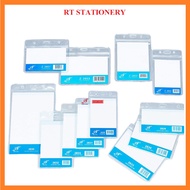 East File PVC Name Tag / Name Badge / ID Tag/ Transparent ID Name Tag/Transparent Id Card Holder
