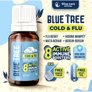 Olive Care Blue Tree Cold & Flu, Vitamin Medicine for Cats, Flu, and Fever