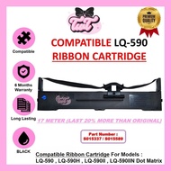 Compatible Epson LQ590 LQ-590 LQ 590 590 Ribbon Cartridge S015337 S015589 LQ-590 LQ-590H LQ-590II KQ