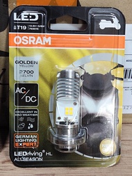 หลอดไฟหน้า T19 Led-OSRAM ของแท้ 7935 new gen ไม่ต้องแปลงไฟ T19 สำหรับรถจักยานยนต์/CLICK/NMAX/PCX/WAV