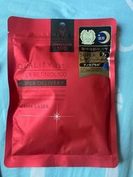 QUALITY 1st DERMA LASER SUPER RETIONL 100  面膜｜7片｜日本製