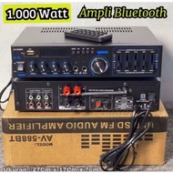 AS PHOTO 1000 WATT BLUETOOTH POWER AMPLIFIER FLECO AV-588 Original