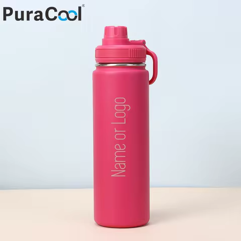 Personalised Gift 304 Stainless Steel Insulated Water Bottle 600ml 700ml 800ml Tumbler Flask