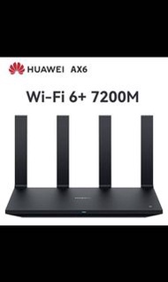 gigabit Wifi router 寛頻 光纖 路由器 HUAWEI AX6 Wifi 6+ 7200Mbps  華為 AX6 WS8700