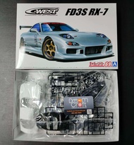 AOSHIMA 1/24 C-WEST FD3S RX-7 99 MAZDA (โมเดลรถยนต์ Model DreamCraft)