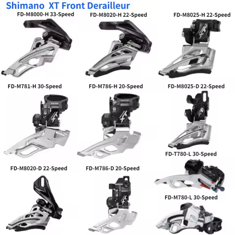Shimano XT FD M8000-H M8025-H M8020-H M786 M781 M8025-D M8020-D M786-D M780 T780 3x10 2X11 3X11 2X10