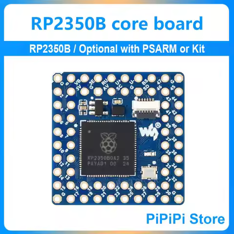 Raspberry Pi RP2350B chip Core2350B Core Board Optional With PSARM and USB Adapter Board Kit