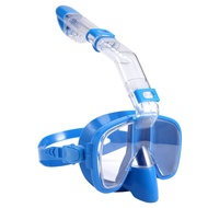 Snorkel Mask Foldable Diving Mask Set with Dry Top System and Camera Mount Anti-Fog Professional Sno