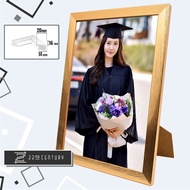 Fiber Wood 8R 10R 12R A4 A3 Photo Frame | Picture Frame | Premium Quality | Golden Oak Photo Frame |