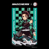 Skechers สเก็ตเชอร์ส รองเท้า ผู้หญิง Demon Slayer Stamina V2 Sport Shoes-896125-BKMT Black/Multi US:10