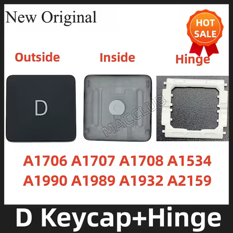 D KeyCap for MacBook Pro Retina A1708 A1706 A1707 A1989 A1990 A1534 A2159 A1534 Keyboard Case Key Ca