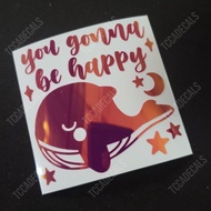 ♞,♘,♙TinyTan Whale sticker: Dream On