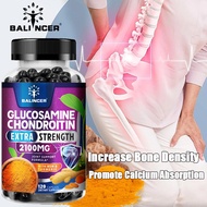 Glucosamine Chondroitin MSM Turmeric Boswellia - Joint Support Supplement for Joint Health &amp; Joint Function Support - Glucosamine Sulfate Flow Formula