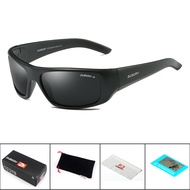 DUBERY Sport Polarized Cycling Sunglasses Men's Square Shades Male Sun Glasses For Men