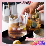 Ins Whisky Mug Cup Beer Glass Borosilicate Home Coffee Drink Juice Milk Cocktail Crystal Bar Drinkware Clear Mug威士忌杯
