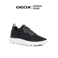 GEOX รองเท้าผ้าใบผู้ชาย รุ่น U SPHERICA - BLACK SS24 (U15BYAC9999M_S4BKXX)
