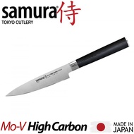 SAMURA MO-V Utility Knife 5.0" Made in Japan 100% original Japanese highcarbon steel AUS-8 59HRC /Ja