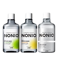 【日本 LION 獅王】NONIO終結口氣漱口水600ml*6瓶組 贈小漱口水x1(三種隨機)