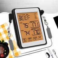 Dual PROBE DIGITAL Meat Thermometer For Kitchen OVEN