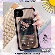 JUAL Case Hp Realme C11 2021 casing Realme C11 2021 Motif [ PLAYLIST01