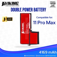 Baterai VIKING Double Power Original Iphone 11 PRO MAX Batre Batrai Battery Ori HP Handphone