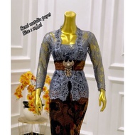 Ringgit model Shiny semi Metallic Kebaya