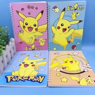 ☆Super Cute☆Pokémon Pikachu a5 Notebook Notepad Diary Stationery Handbook Coil Notebook a5 Notebook 