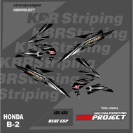 ESPBEAT striping HONDA motorcycle sticker variation Racing B-2 motorcycle sticker