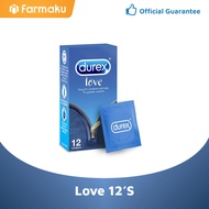 Durex Love Kondom Extra Pelumas 12S