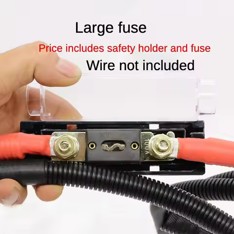 1pcs New ANL box Fuse holder Distribution Fuseholder fuse holder blade INLINE 0 4 8 gauge Positive 8