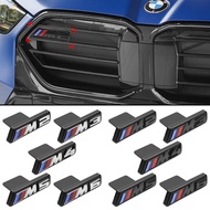 For BMW M2 M3 M4 M5 M6 G01 E84 E83 G11 G07 G86 G80 E60 F39 F10 ABS Car Styling M Logo Badge Front Gr