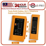 RJ45 Cable Tester - Network Cable Tester for LAN Phone RJ45 RJ11 RJ12 Cat5 Cat5e Cat6 Cat6a Cat7 UTP