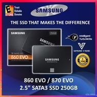 plPZ Samsung 860 EVO / 870 EVO 250GB SATA III 2.5 inch Internal SSD ( MZ-76E250BW / MZ77E250BW)