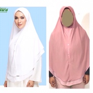 (Alfaro XXL) Tudung Sarung Chiffon Double Layer Size XXL / 2XL by Alfaro Exclusive