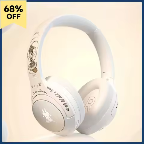 Girls Cute Over Ear Headphones Gaming Headset for Kids for School Active Noise Cancelling stereo Wir