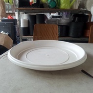 40 Cm White Pot Coaster